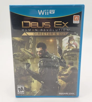 Deus Ex: Human Revolution - Director's Cut (Nintendo Wii U, 2013) New Sealed US - Image 1 of 4