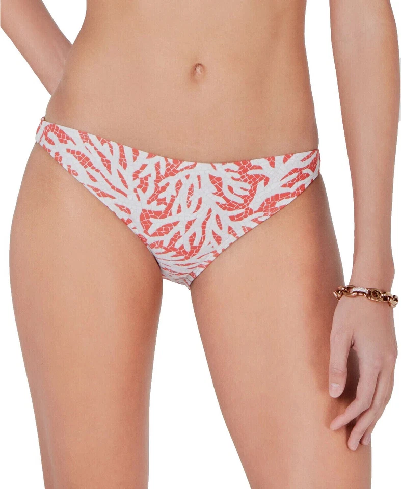 Michael Kors O-Ring Swim Set Triangle Halter Top OR Bottoms Sea Coral XS,S, M, L - Image 1 of 1
