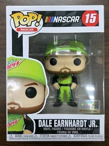 Funko Pop! Dale Earnhardt Jr #15 NASCAR  Vinyl Figure Mtn Dew Green - w/ Box  - Picture 1 of 9