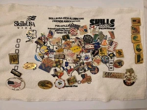 2002 Vica Skills USA National Leadership Trading Pin Lot with Towel Kansas City - Bild 1 von 12