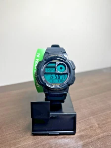 "Radar" | Casio World Time Illuminator | Chrono | AE-1000W | 🟢 | Custom | MOD - Picture 1 of 21