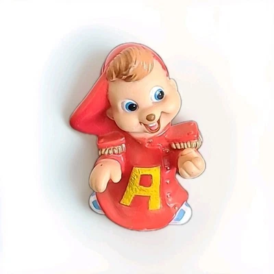 Vintage  Alvin And The Chipmunks Alvin PVC Figure  DY Bagdasarian 1990 - Image 1 of 4