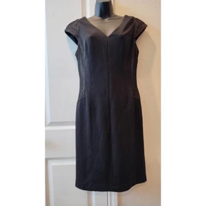 Maggy London Business-Stil schwarzes Bleistiftkleid Größe 14 - Bild 1 von 12