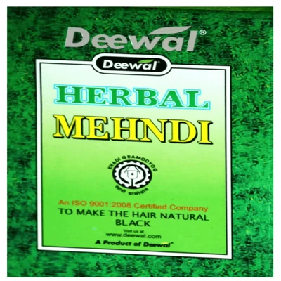 Deewal Herbal Mehandi Mehndi Henna Hair Color 100% Natural - Image 1 of 4