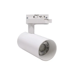Faretto LED a Binario Monofase 20W 220V Bianco Luce SWITCH 3000K-4200K-6400K - Foto 1 di 5