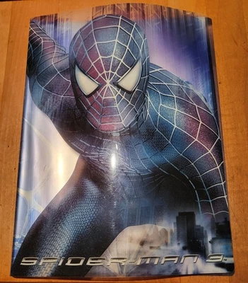 Marvel Spiderman 3 Tobey Maguire 2007 carpeta protectores de página Sony de colección Foto 1 de 4