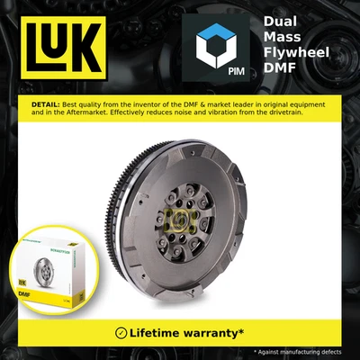 Dual Mass Flywheel DMF fits MERCEDES C220 S204, W204 2.2D 08 to 14 OM651.911 LuK - Image 1 of 4