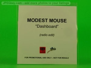 MODEST MOUSE DASHBOARD (L60) 1 Track Promo White CD Single including White Sleev - Picture 1 of 8