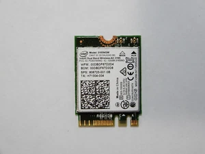 Intel Dual Band Wireless Network Card AC 3165 3165NGW Bluetooth 0MHK36 - Picture 1 of 2