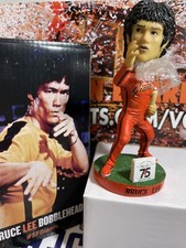 2015 SF GIANTS BRUCE LEE 75TH Birthday Bobblehead Orange Jump Suit not figpin