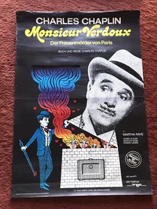 Monsieur Verdoux - Der Frauenmörder von .. Kinoplakat Poster A1, Charlie Chaplin - Bild 1 von 2