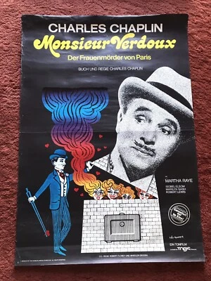 Monsieur Verdoux - Der Frauenmörder von .. Kinoplakat Poster A1, Charlie Chaplin - Bild 1 von 2