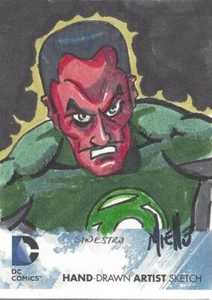 DC COMICS DIE NEUE 52 - SKIZZE von TONY MIELLO von Sinestro - Bild 1 von 1