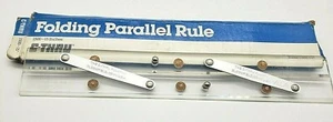 2- 15" Folding Parallel Ruler C-Thru Ruler 1500-15 for drafting/drawing USA made - Picture 1 of 8