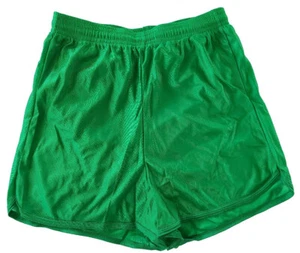 Kelly Green Nylon Running Track Shorts von Don Alleson Herren XL - Bild 1 von 2