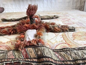 Antique tribal horse head covering with lovely colors of vegetable dyes - Picture 1 of 3