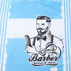 (160x140cm)Barber Shop Hairdressing Apron Anti Static Gown Cape Blue RMM