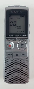 GRABADORA DE VOZ DIGITAL SONY ICD-BX700 PORTÁTIL INCORPORADA 1 GB MEMORIA FLASH ¡USADA EN EXCELENTE ESTADO! - Imagen 1 de 6