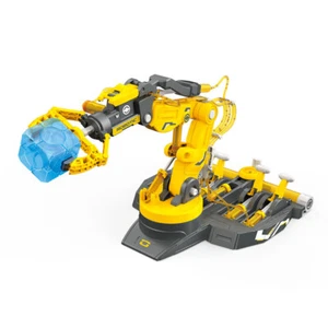 Robotic Arm Toy Kit for Educational STEM Robotic Hydraulic Cyborg Hand-Yellow - Picture 1 of 10