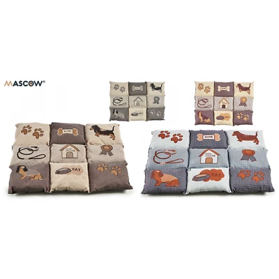Mascow Hundekissen, Hundebett, Katzenbett, Tierbett, 70 x 58 cm