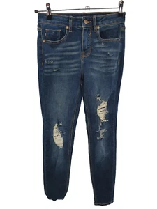 Vigoss Jeans Damen 24 Ace Super Skinny Distressed Löcher - Bild 1 von 10