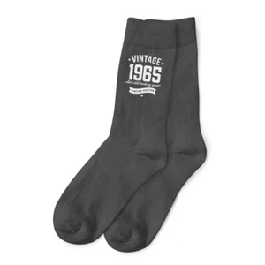 Geschenksocken 60. Geburtstag Geschenkidee Ihn Männer 60 Andenken Accessoires grau - Bild 1 von 5