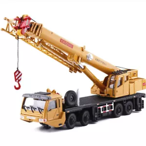 1:55 Crane Truck Construction Vehicle Model Diecast Engineering Toy Kids Gift - Picture 1 of 19
