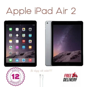Apple iPad Air 2 128GB Wi-Fi + 4G Cellular 9.7" Good Condition - Picture 1 of 2