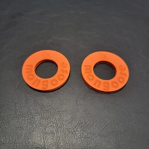 Mongoose BMX Die Cut Custom Doughnuts ORANGE! - Picture 1 of 1