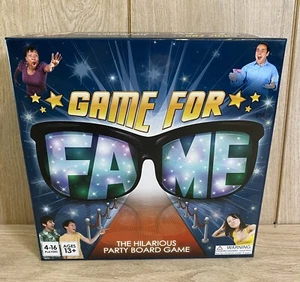 Game For Fame Board Game The Hilarious Party Board Game - Complete - Picture 1 of 6
