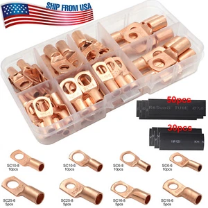 140x Car Audio Installation Electronics Cable Battery Connectors Terminals Set - Picture 1 of 7
