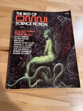 1980 BEST OF OMNI SCIENCE FICTION Asimov ORSON SCOTT CARD Harlan Ellison ZELAZNY