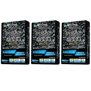 3 paquetes Rana Árbol xtreme caja fresca carbón negro calabaza aroma ambientador - Imagen 1 de 4