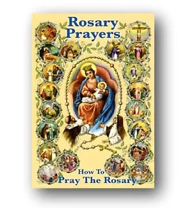 How to Pray the Rosary Pocket Size Catholic Book History of the Rosary - Picture 1 of 1