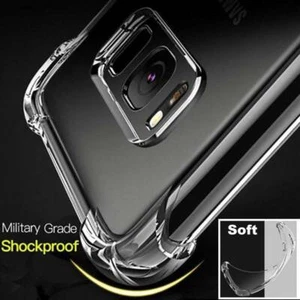 Für Samsung Galaxy S24 S23 S22 S21 Plus Ultra Case Klar Stoßfest TPU Abdeckung - Bild 1 von 10