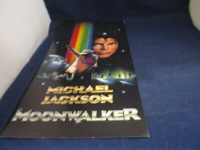 Michael Jackson Moonwalker Original Double-Sided Promo Store Display Poster — 第 1/2 张图片
