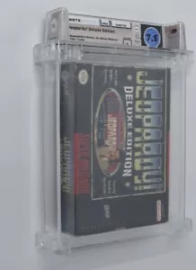 Jeopardy! Deluxe Edition Super Nintendo SNES Sealed Video Game Wata Graded 7.5 A - Picture 1 of 9