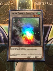 *** MECHA PHANTOM BEAST TOKEN *** (HARRILARD) OP09-EN026 SUPER RARE YUGIOH! - Picture 1 of 1