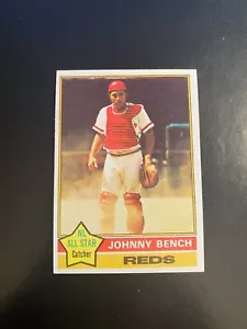1976 TOPPS BASEBALL #300 JOHNNY BENCH!!! $1 SPEDIZIONE!! - Foto 1 di 2