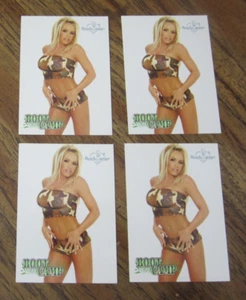 Lote de 4 tarjetas coleccionables Bobbi modelo billar 2003 Bench Warmer serie tres #285 - Imagen 1 de 2