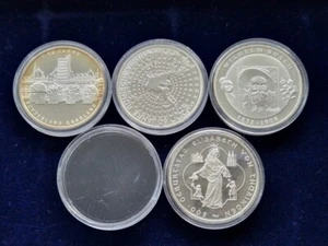 4x 10 Euro Münzen Gedenkmünzen BRD Deutschland 2007 bankfrisch 925 Silber - Bild 1 von 2