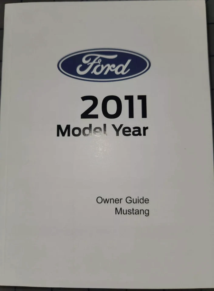 2011 福特野马车主操作员所有者手册手册 — 第 1/1 张图片