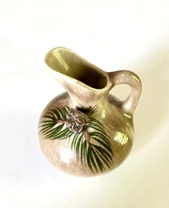 South Dakota Art Pottery Gladys Vintage Pine Cone Mini 3 Inch Pitcher/Vase - Picture 1 of 3