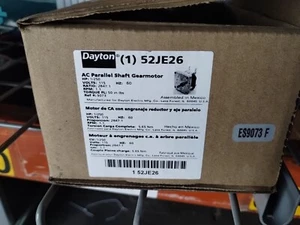 Moteur à engrenages Dayton 52JE26 115V - Photo 1/5