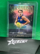 2022 AFL SELECT Bailey Smith VIRTUOSO Bulldogs card #V78 d#21/70