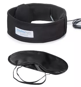 Sleep Headphones & Eye Mask. Headband Headset For iPhone Samsung & All Others - Picture 1 of 4