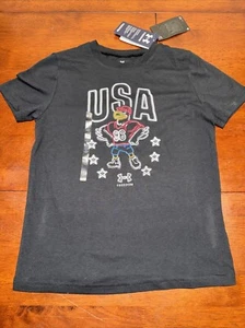 Under Armour Freedom Eagle Energy Short Sleeve Graphic T Shirt Boys Youth S - Picture 1 of 6