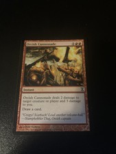 MTG Orcish Cannonade Time Spiral