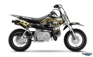Graphics Kit for Honda CRF50 (2004-2012) or (2013+) Core Series - Gold - Picture 1 of 4