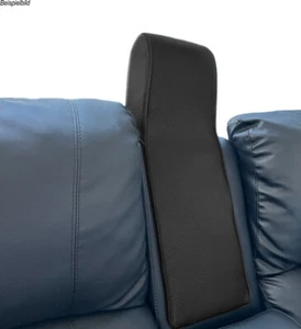 Nackenkissen Kopfstütze Nachrüstkopfstütze für Sofa Couch Sessel schwarz - Bild 1 von 6